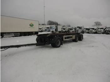 Parator LX 10-20 Lastväxlarvagn med tipp - Containertransporter/ Wissellaadbak aanhangwagen
