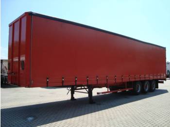 STAS O-38/3A 3-axle curtainsider - Containertransporter/ Wissellaadbak aanhangwagen