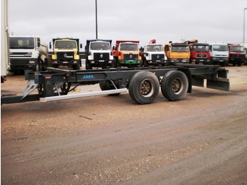 TROUILLET CONTAINER TRAILER - Containertransporter/ Wissellaadbak aanhangwagen