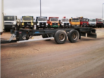 TROUILLET CONTAINER TRAILER - Containertransporter/ Wissellaadbak aanhangwagen