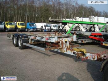 Trouillet  - Containertransporter/ Wissellaadbak aanhangwagen