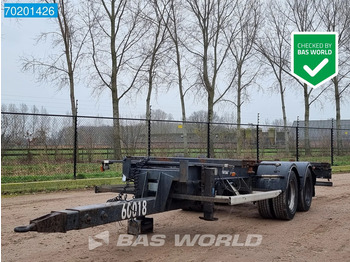 Trouillet 2 axles BDF 20ft - Containertransporter/ Wissellaadbak aanhangwagen