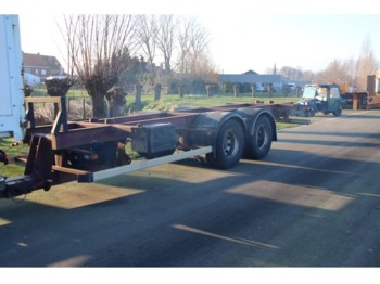 Trouillet BDF - TANDEM - Containertransporter/ Wissellaadbak aanhangwagen