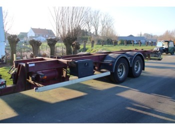 Trouillet PORTE CONTENEUR - BDF - TANDEM - Containertransporter/ Wissellaadbak aanhangwagen