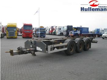 Van Hool 3K1017 3 ACHSE BPW  - Containertransporter/ Wissellaadbak aanhangwagen