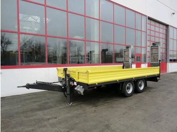 Fliegl Tandemtieflader mit ABS, Neuwertig - dieplader aanhangwagen