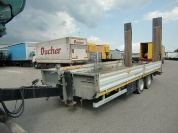 Humer Tandemanhänger, Baggertransport TTH 14 - Dieplader aanhangwagen