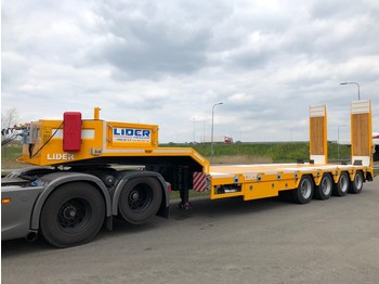Lider Lider LD07 80 Ton Quad/A Lowboy - Dieplader aanhangwagen