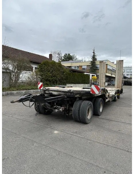 Dieplader aanhangwagen Müller-Mitteltal T4 4-Achs Tieflader Radmulden luftgefedert T4 4-Achs Tieflader Radmulden luftgefedert