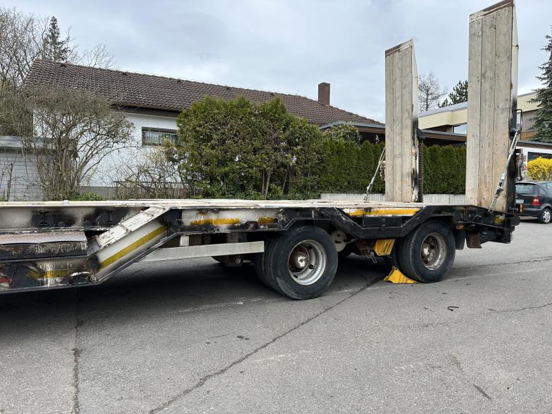 Dieplader aanhangwagen Müller-Mitteltal T4 4-Achs Tieflader Radmulden luftgefedert T4 4-Achs Tieflader Radmulden luftgefedert