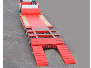 OZGUL 100 Ton 3 axle with tandem - Dieplader aanhangwagen