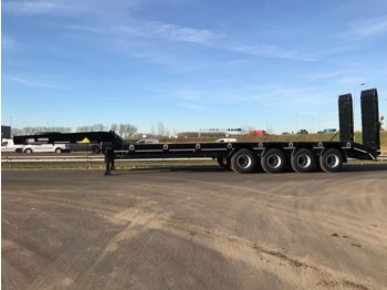 OZGUL LW4 80 Ton, 3 m, steel susp., hydr. ramps - dieplader aanhangwagen