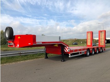 OZGUL LW4 with hydraulic foldable ramps 300 - Dieplader aanhangwagen