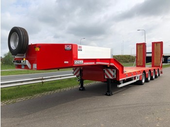 OZGUL LW4 with hydraulic foldable ramps EU specs 49.5 Ton (Dutch registration in 2022) - Dieplader aanhangwagen