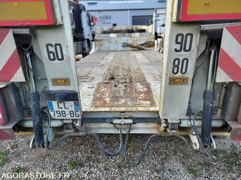 Dieplader aanhangwagen PORTE ENGINS ACTM CU23T - 2012