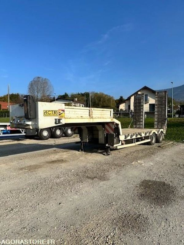 Dieplader aanhangwagen PORTE ENGINS ACTM CU23T - 2012