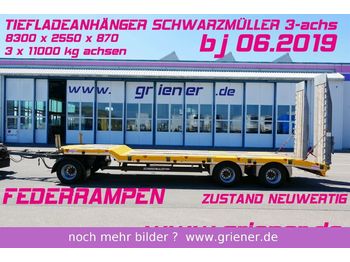 Dieplader aanhangwagen Schwarzmüller G SERIE/ TIEFLADER / RAMPEN /BAGGER 6320 kg