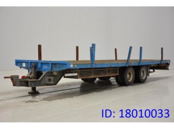 Trouillet AANHANGER DIEPLADER - Dieplader aanhangwagen