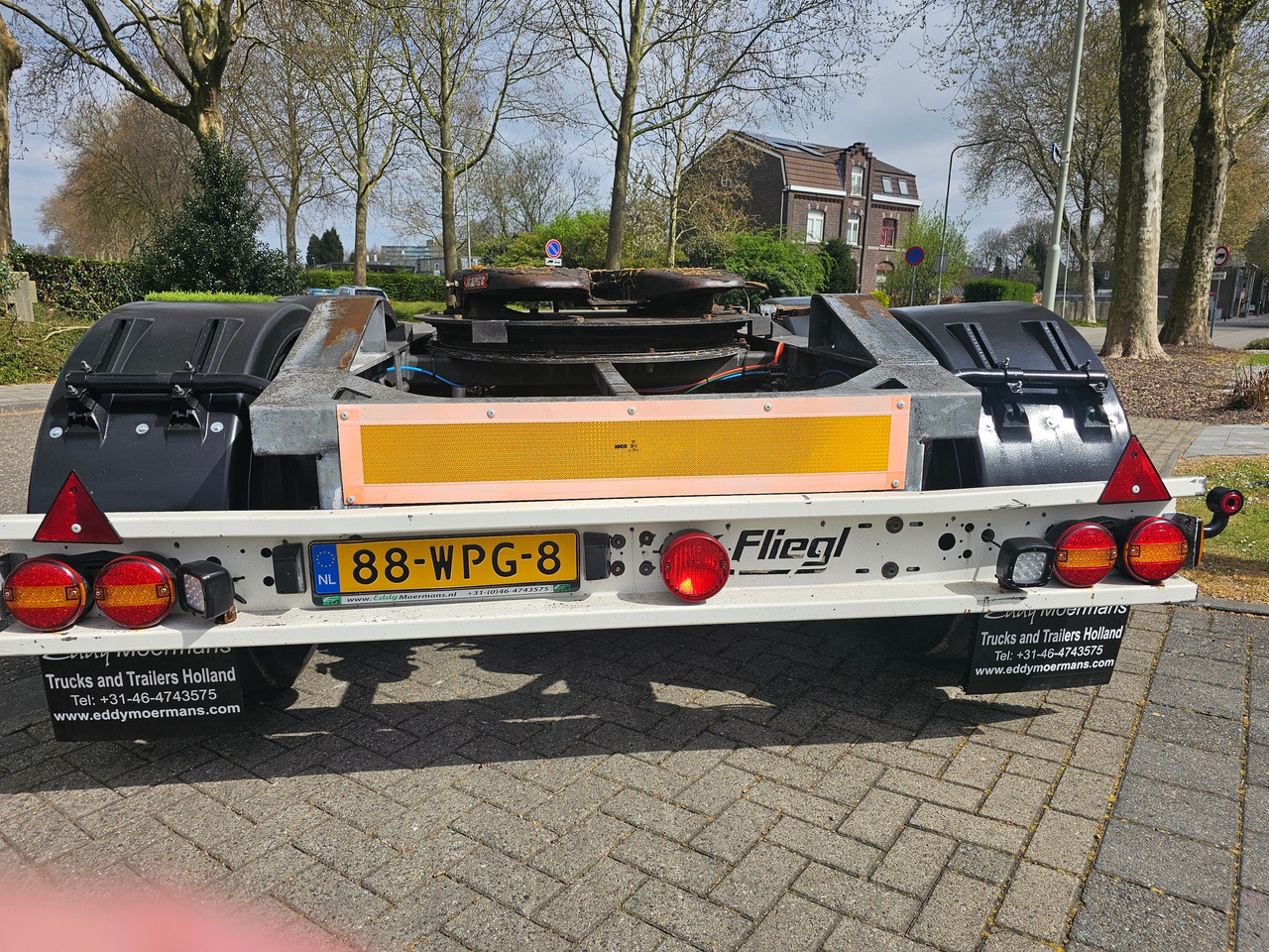 Dolly aanhanger Fliegl FLT 216 With Dutch LZV Approval