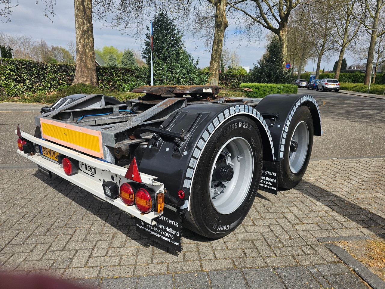 Dolly aanhanger Fliegl FLT 216 With Dutch LZV Approval