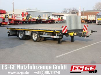 Nieuw Open/ Plateau aanhangwagen ES-GE Tandemanhänger - Containerverr.: afbeelding 1