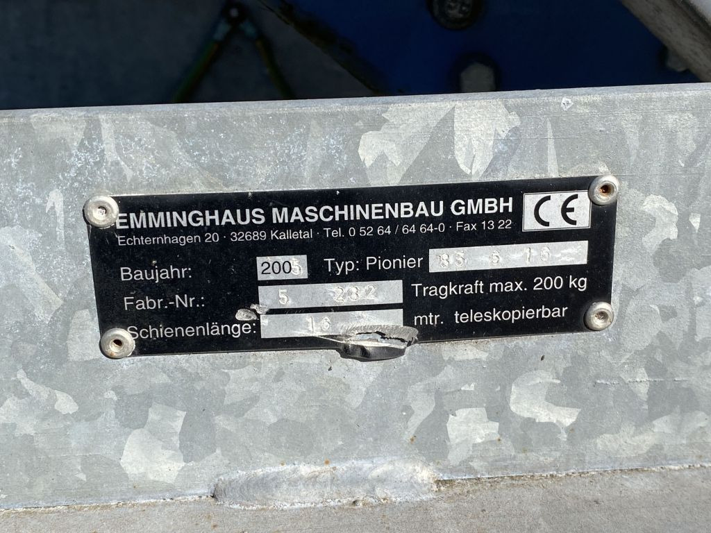 Aanhanger Emminghaus | bis 200KG & 16m Höhe*Fernbedienung