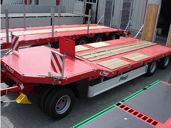 Open/ Plateau aanhangwagen voor het vervoer van zwaar materieel FLIEGL DTS 300: afbeelding 1