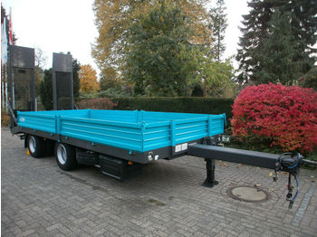 Dieplader aanhangwagen voor het vervoer van zwaar materieel Fliegl 2-achs Tandem-Tiefladeranhänger / TPS 200: afbeelding 1