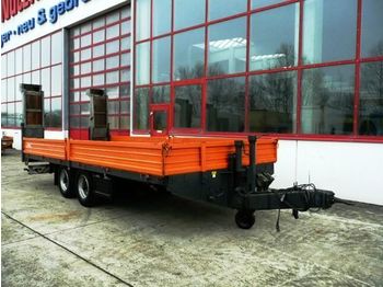 Dieplader aanhangwagen voor het vervoer van zwaar materieel Fliegl Tandemtieflader, 6,20 m Ladefläche: afbeelding 1