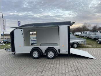 Debon C800 furgon van trailer 3000 KG GVW car transporter Cheval Liber - Gesloten aanhangwagen