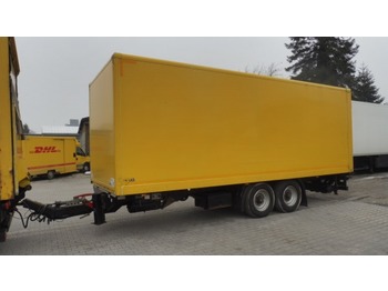  SAXAS Tandem-Koffer 7,1m, LBW Mietkauf möglich - Gesloten aanhangwagen
