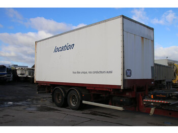 Trouillet CAISSE MOBILE - TANDEM - Gesloten aanhangwagen