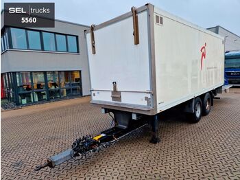 Gesloten aanhangwagen Wüllhorst ZTFA 18 / Ladebordwand