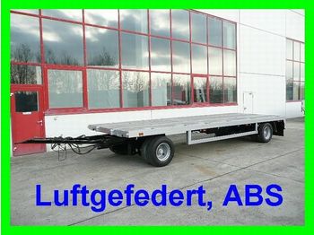 Dieplader aanhangwagen voor het vervoer van zwaar materieel Goldhofer 2 Achs Tieflader  Jumbo  Anhänger, Luftgefedert, ABS: afbeelding 1