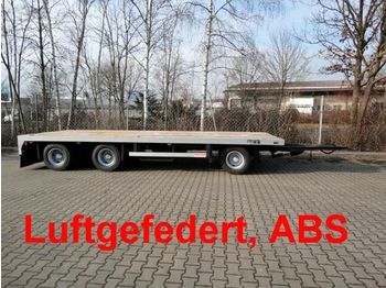 Dieplader aanhangwagen voor het vervoer van zwaar materieel Goldhofer 3 Achs Plato  Tieflader  Anhänger: afbeelding 1