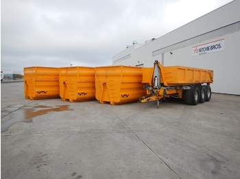 Containertransporter/ Wissellaadbak aanhangwagen Gourdon RCM32: afbeelding 1