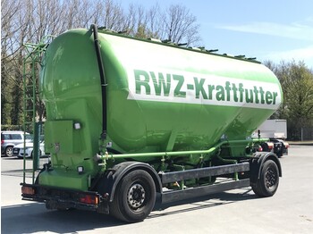 Tank aanhanger voor het vervoer van silo HEITLING Siloanhänger SDBH 31 m³, 4 K., Schiebedeckel,: afbeelding 1