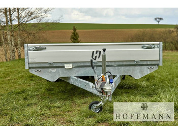 Nieuw Open/ Plateau aanhangwagen HENRA Henra Anhänger Hochlader Tridem  703 x 248 cm 3500 kg / Lager: afbeelding 3