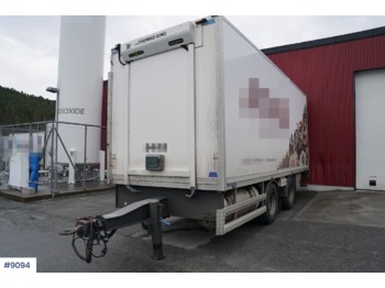 Koelwagen aanhangwagen HFR 2 axle cool/ freezer trailer on gas or charge.: afbeelding 1