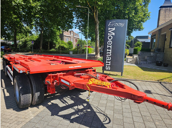 Haakarm/ Portaalarm aanhanger Kel-berg D24 3 Container Tippertrailer