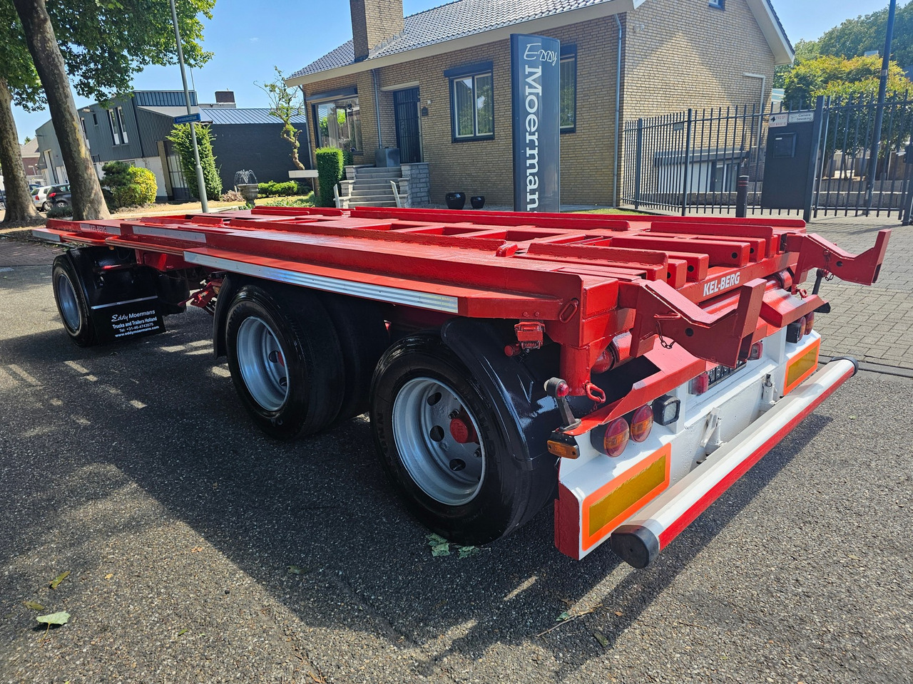 Haakarm/ Portaalarm aanhanger Kel-berg D24 3 Container Tippertrailer