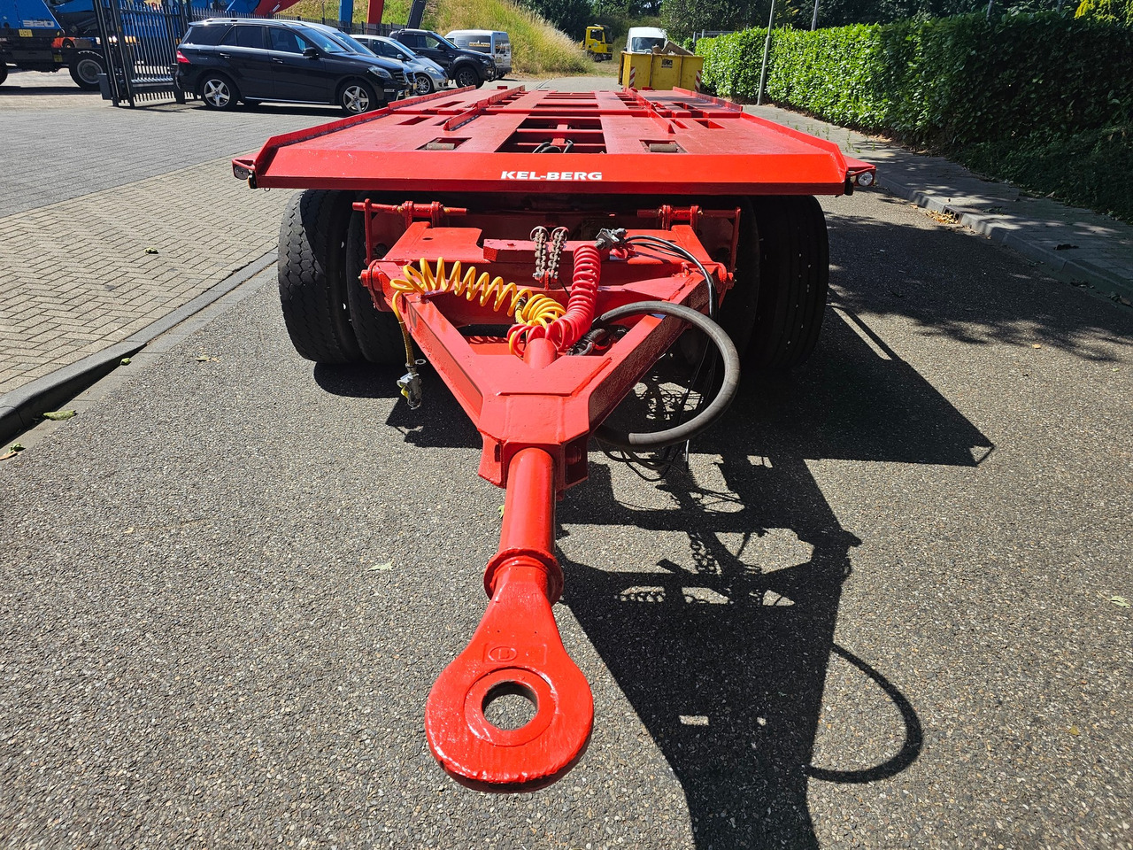 Haakarm/ Portaalarm aanhanger Kel-berg D24 3 Container Tippertrailer