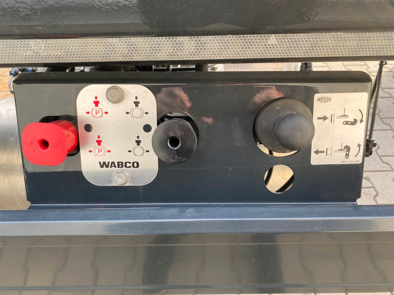 Haakarm/ Portaalarm aanhanger Meiller MG 18 ZO 5,4 | NEU*Werkzeugkasten