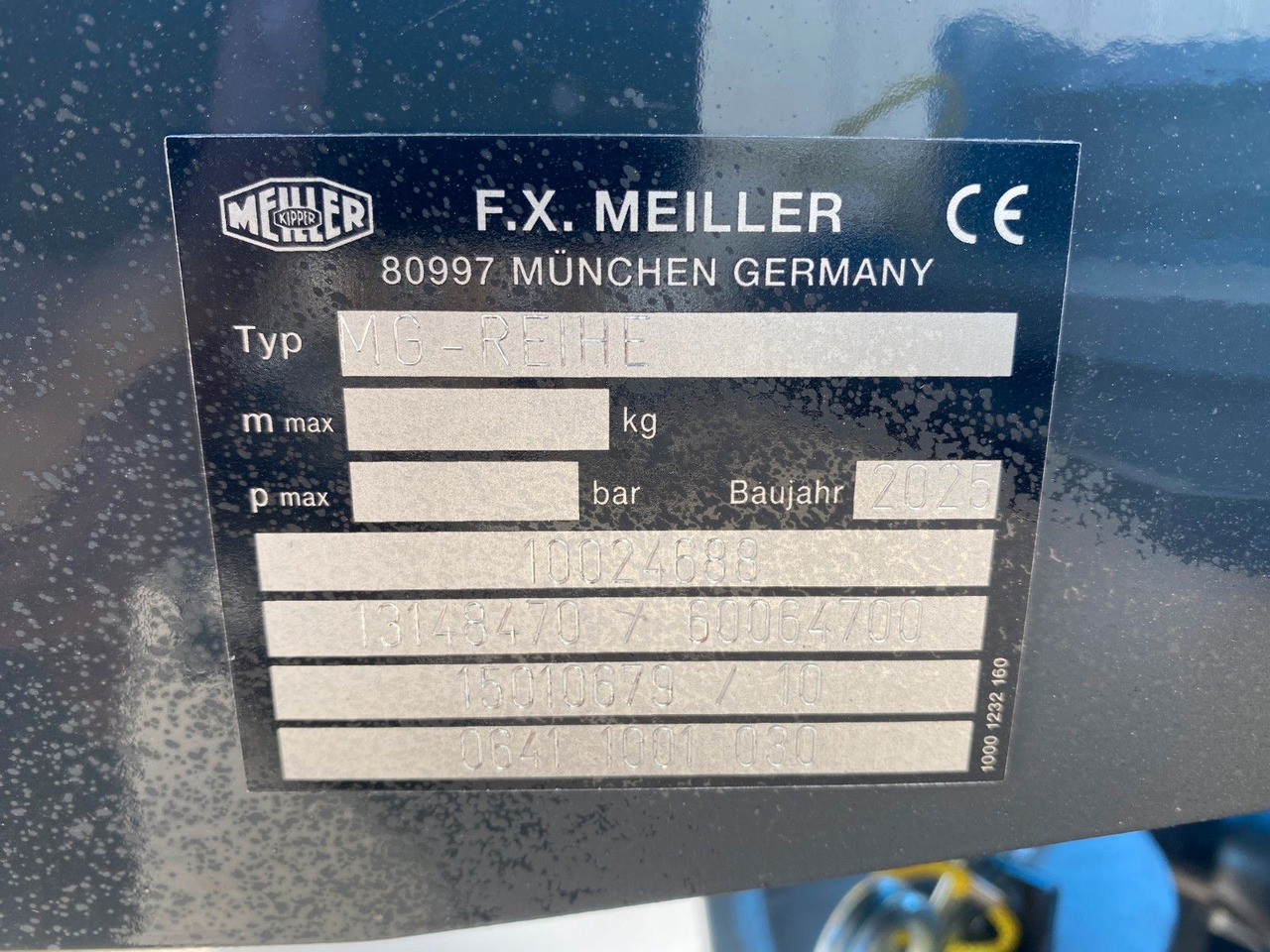Haakarm/ Portaalarm aanhanger Meiller MG 18 ZO 5,4 | NEU*Werkzeugkasten