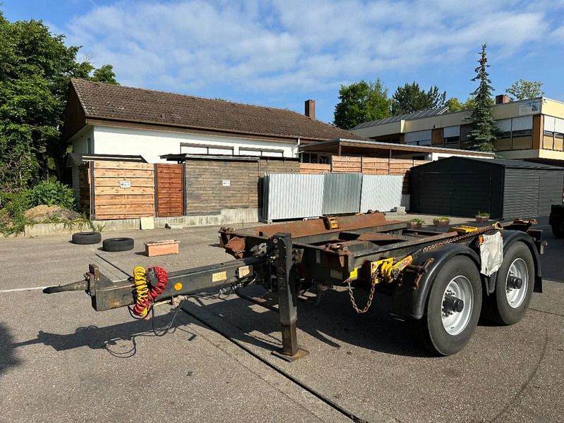 Aanhanger Huffermann 2 x HTM 13 2-Achs Tandem Absetzanhänger 13to