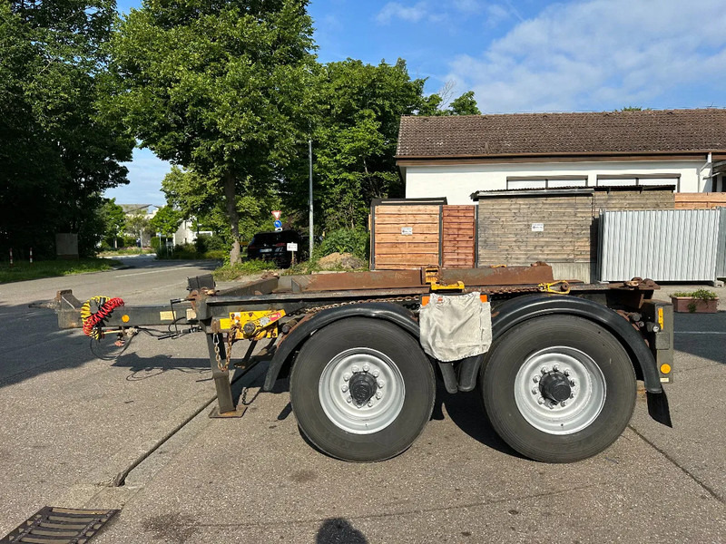 Aanhanger Huffermann 2 x HTM 13 2-Achs Tandem Absetzanhänger 13to