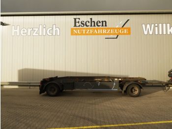 Containertransporter/ Wissellaadbak aanhangwagen Hüffermann HSA 18.70, Schlitten, BPW, Luft: afbeelding 1