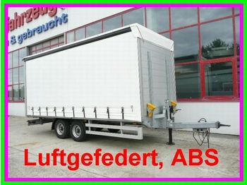 Aanhangwagen met huif Humbaur Neuwertig Tandem  Scheibeplane, Luftgefedert, ABS, Verzinkt: afbeelding 1