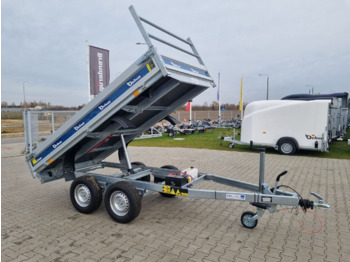 Debon PW 1.2 LUX przyczepa wywrotka kiper 1 stronny DMC 2000 kg Cheval - Kipper aanhangwagen