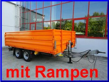 Humbaur Tandem 3- Seiten Kipper mit Rampen - kipper aanhangwagen